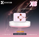 3 in 1 Retractable USB Charging Cable X3 Pink